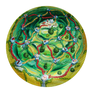 Playte Adventure - Up the mountain game plate