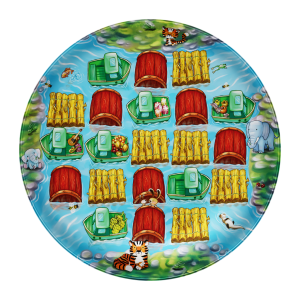 Playte Adventure - Across the river game plate