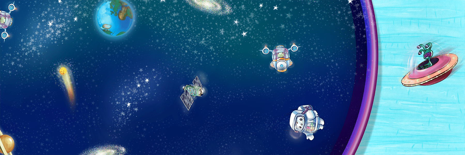 Playte - Outer space - banner