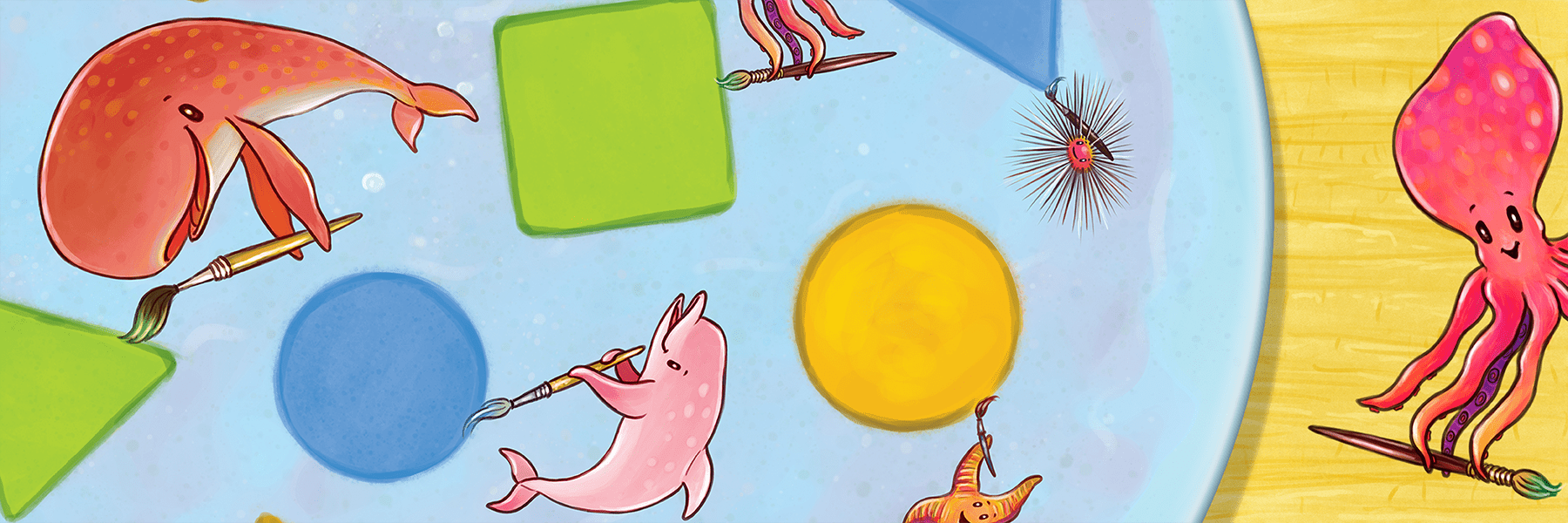 Playte - Underwater friends - banner