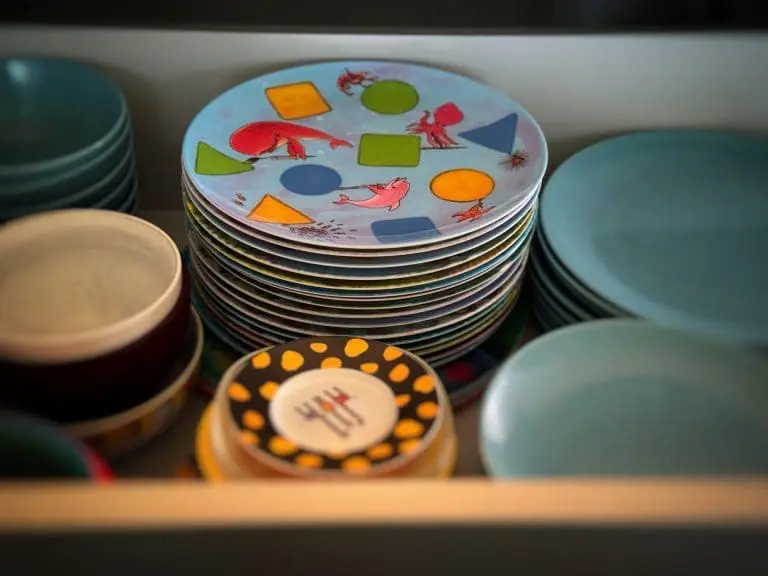 Playte - Underwater friends game plate in a drawer