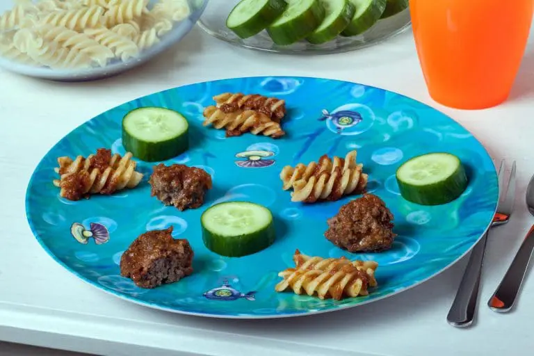 Playte Memory -Under the sea memory game plate with food