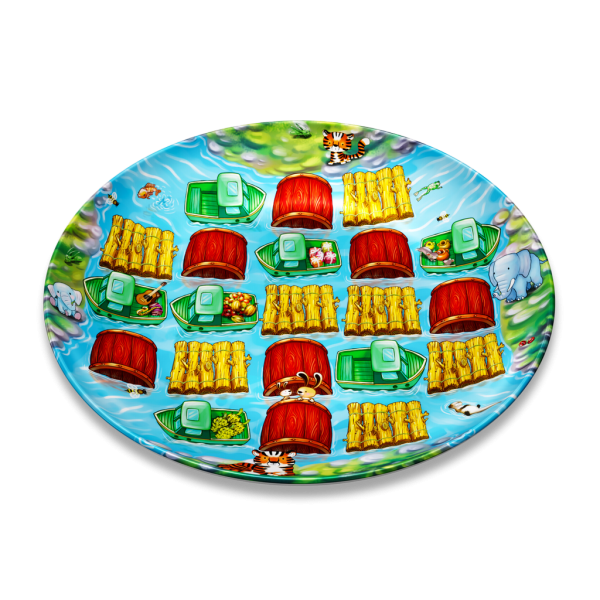 Playte Adventure - Across the river game plate