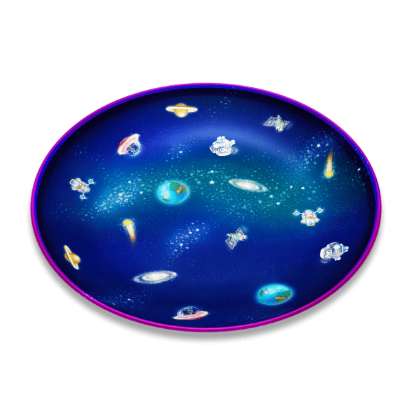 Playte Memory - Outer space game plate