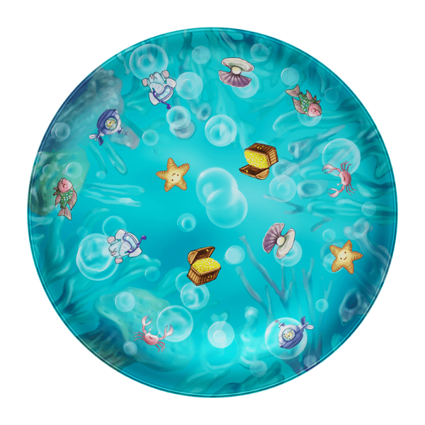 Playte Memory - Under the sea game plate