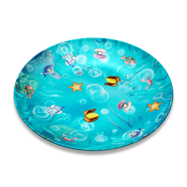 Playte Memory - Under the sea game plate