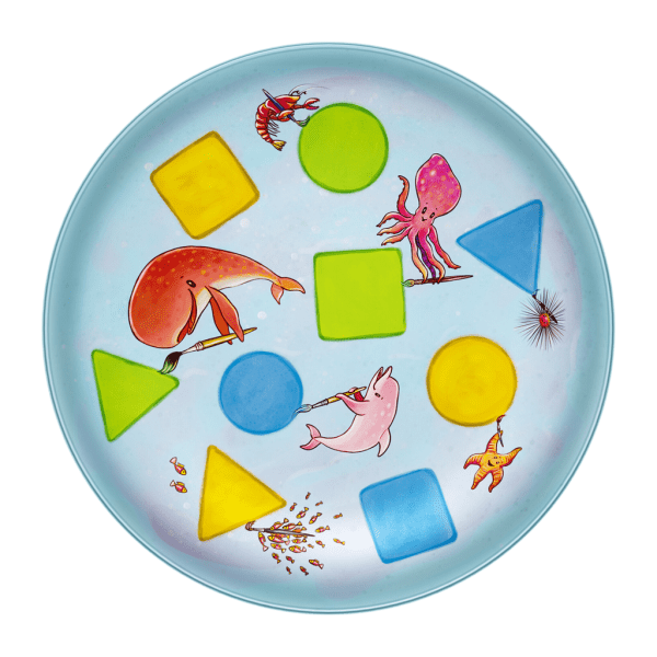 Playte Tiny - Underwater friends game plate